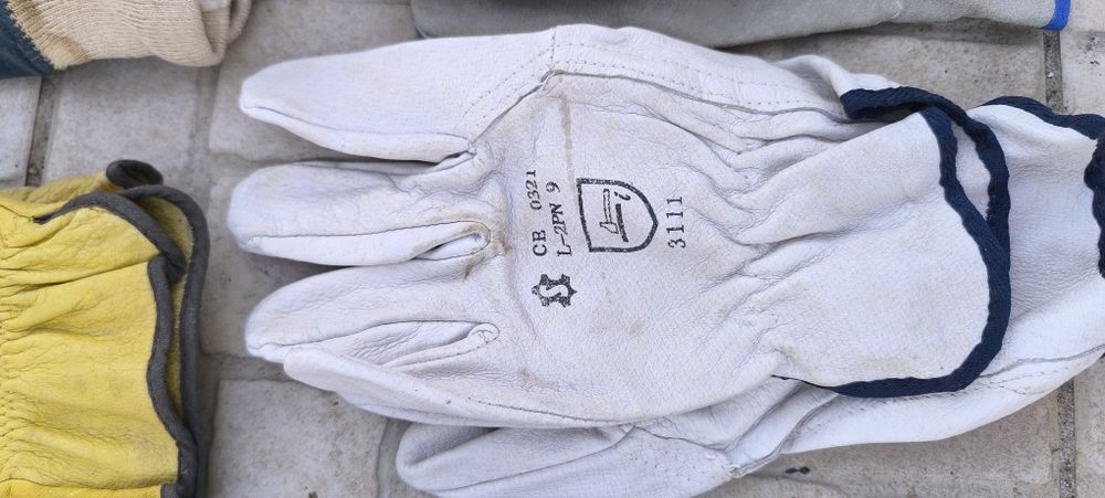 Conjunto de 7x luvas de trabalho