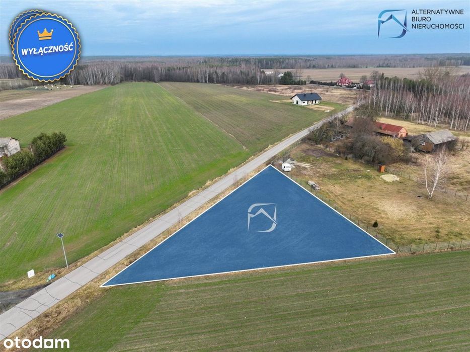 Działka 3km do Jeziora Firlej - Złóż swoją ofertę