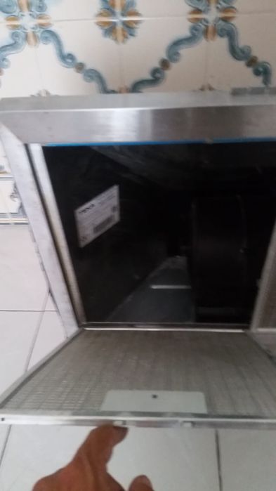 Exaustor Teka em bastante bom estado, inox, muito pouco uso