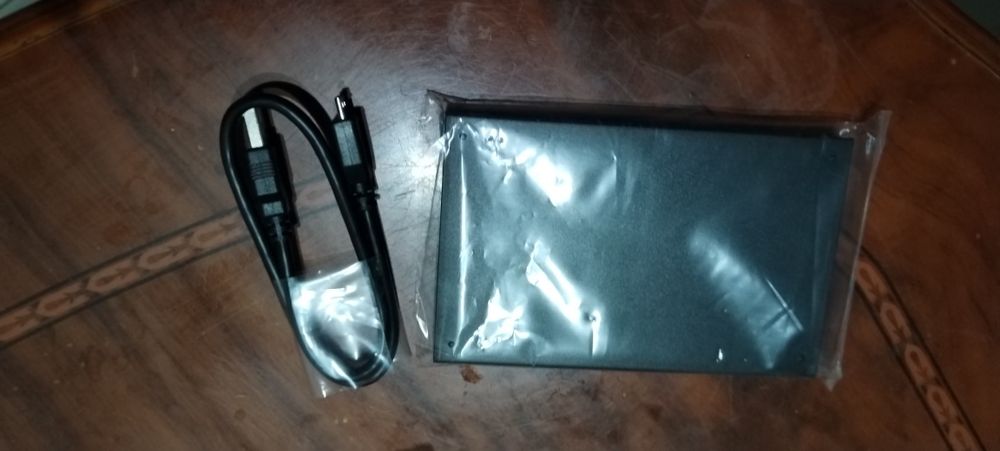 Caixa para disco externo
