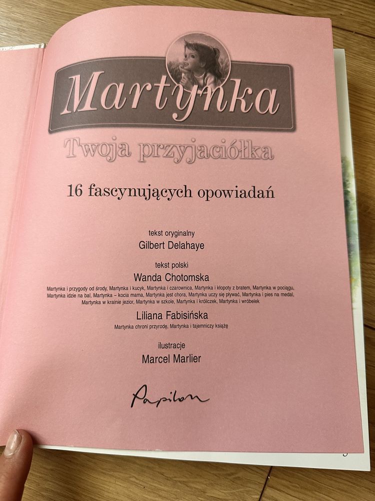 Dwie książki z serii „Martynka”