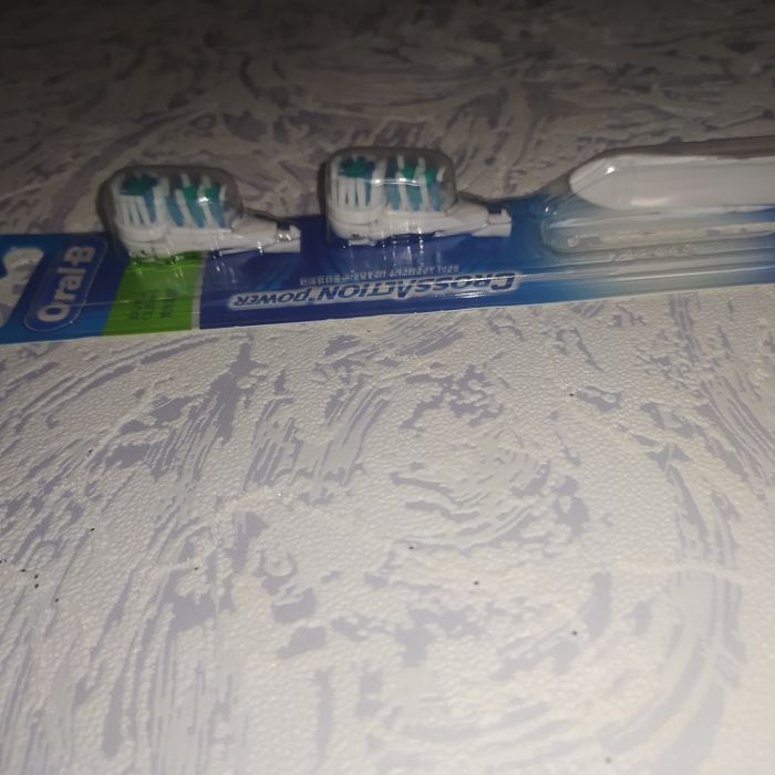 Оригинал Сменные насадки Oral b Cross Action электрической зубной щетк