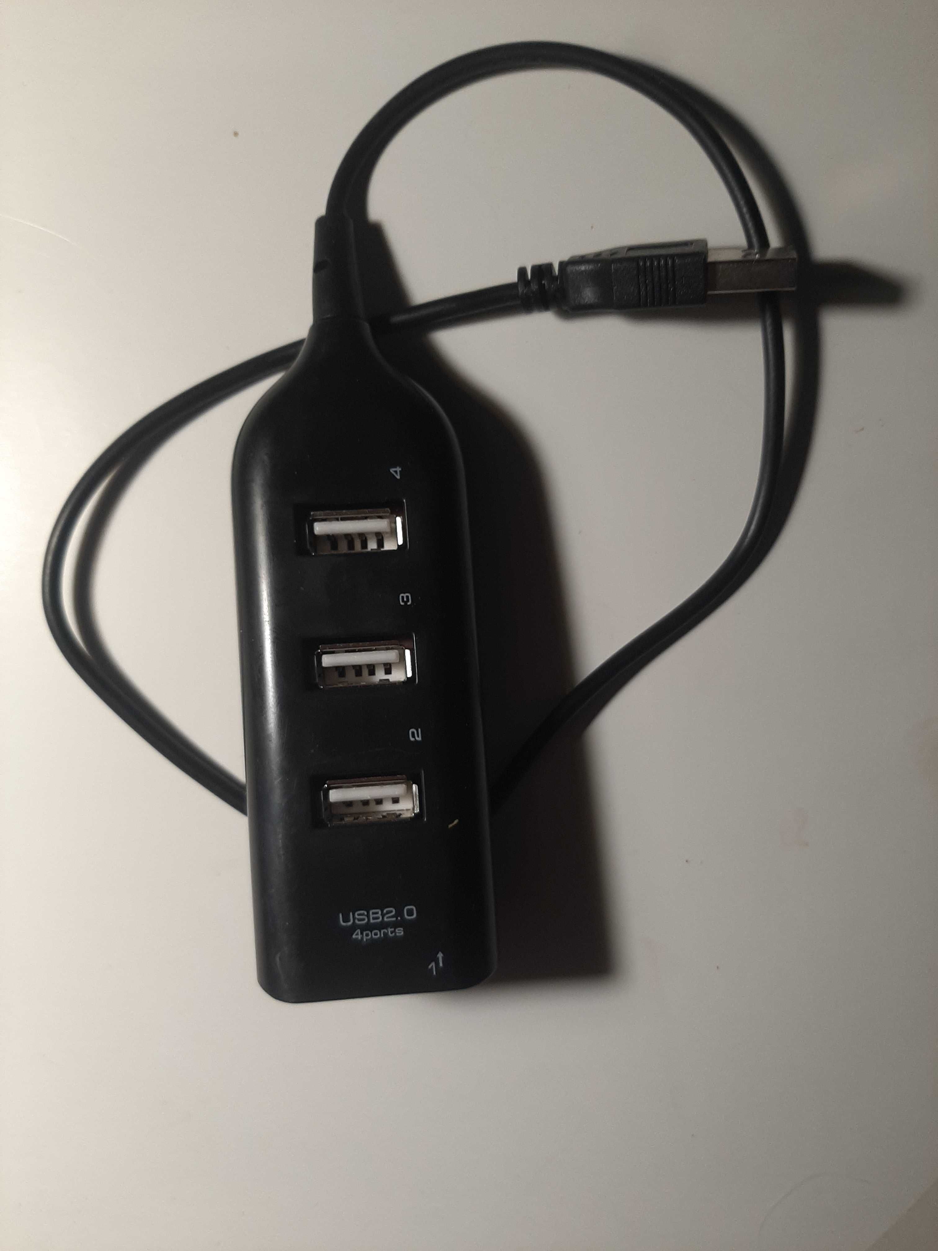 USB хаб 4 порта  USB 2.0