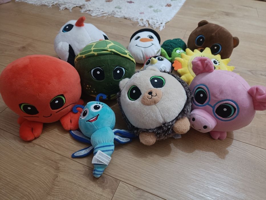 Pluszaki ze zdjęcia stan idealny gang słodziaków pluszaków z biedronki