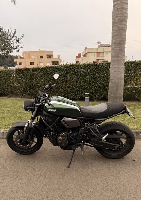 Yamaha XSR 700 Green