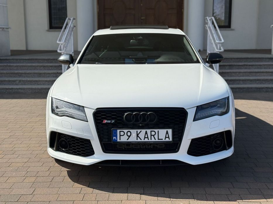 Audi RS7 Sportback Możliwa zamiana