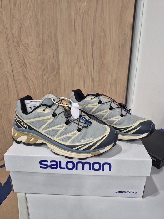 Salomon XT-6 Silver Beige Gore-Tex,  Salomon XT-6 , кросівки саломон