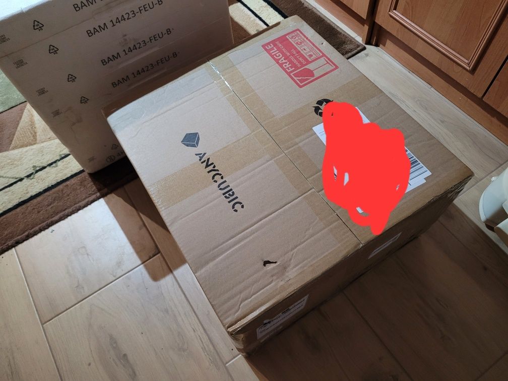 Anycubic Kobra 3 FDM Nowa+ 1KG PLA,Mosiężne łączniki, łożyska, hotend