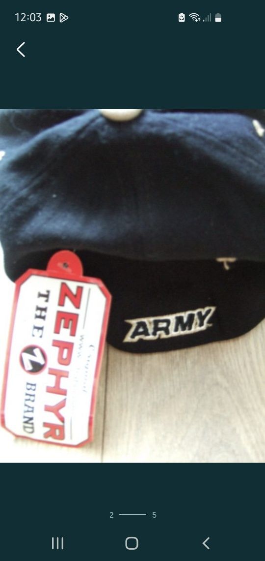 Czapka US Army/zephyr/academy Army