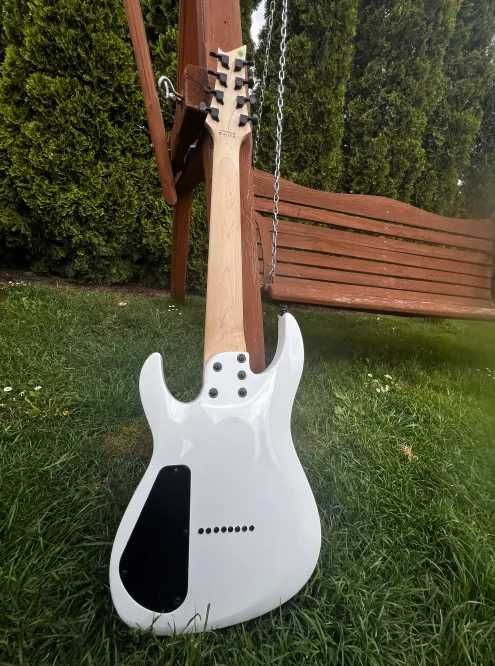 Gitara 8-strunowa Harley Benton R-458 WH Progressive Series