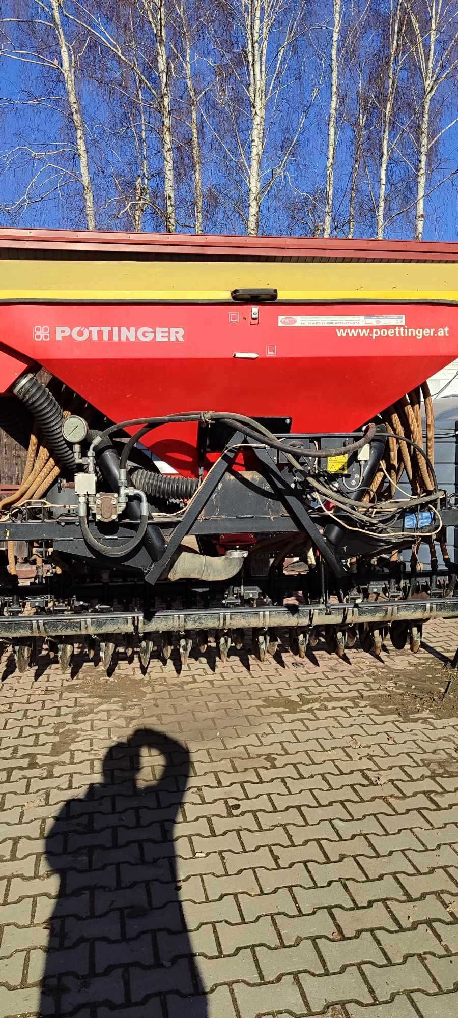 Pottinger Aerosem300 + Brona wirowa Lion3001 zestaw uprawowo-siewny