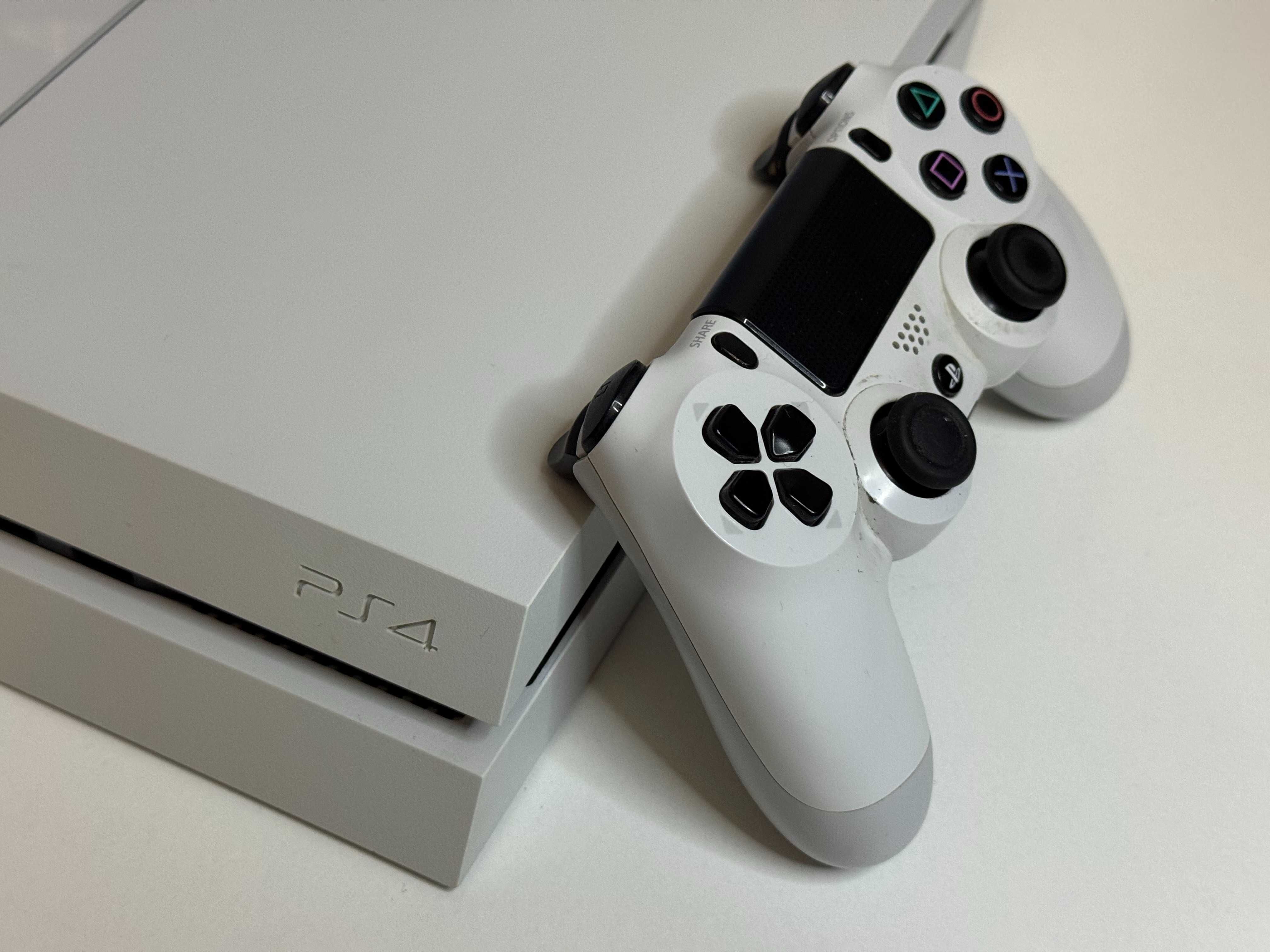 Konsola PlayStation 4 PS4 500GB Biała z Padem Niski Soft 10.50