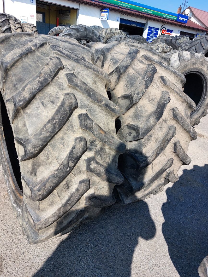 440/65R24 Trelleborg opony używane rolnicze para