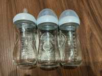 Szklane butelki Philips Avent 3 sztuki używane