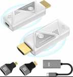 Bezprzewodowy nadajnik i odbiornik HDMI 1080p audio wideo PWAY