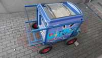 Wózek z zamrażarką akumulatorowy sprzedaż lodów biznes na kółkach