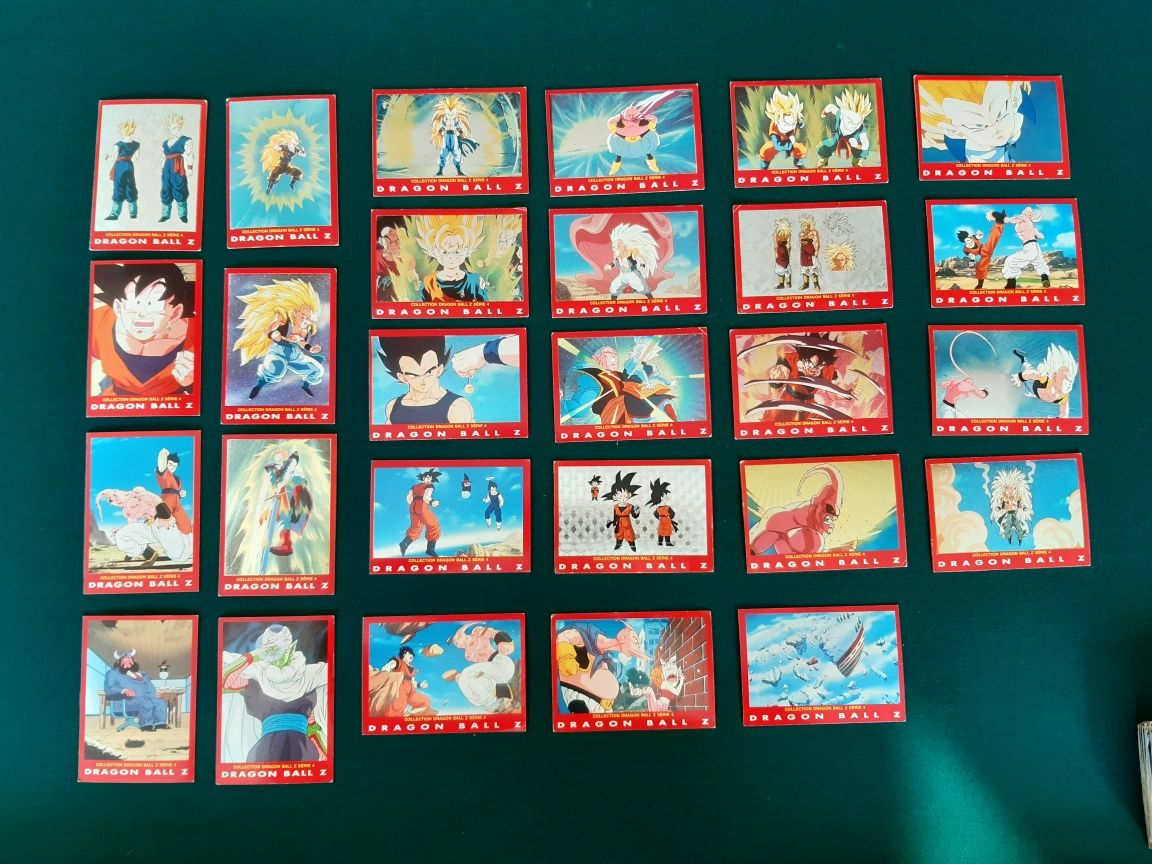 Cartas Dragon Ball Z collection série 4