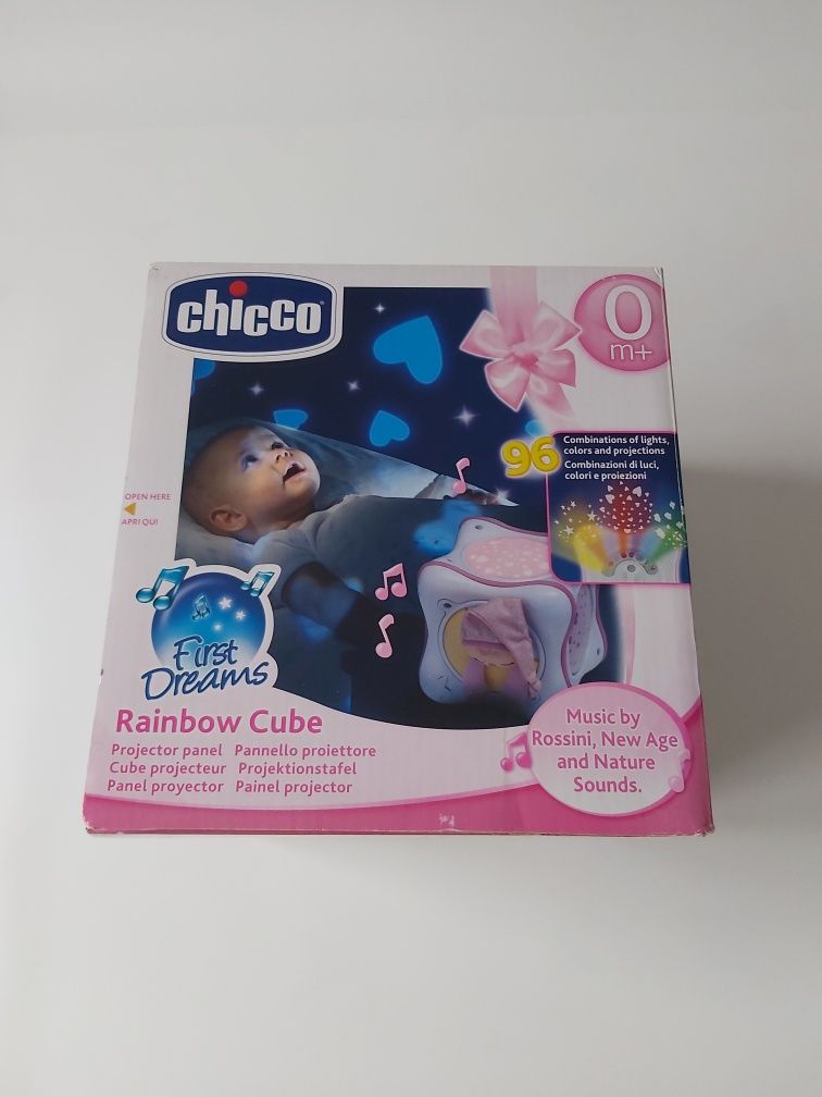 Chicco projektor gwiazd lampka  jak nowa zabawka interaktywna muzyczna