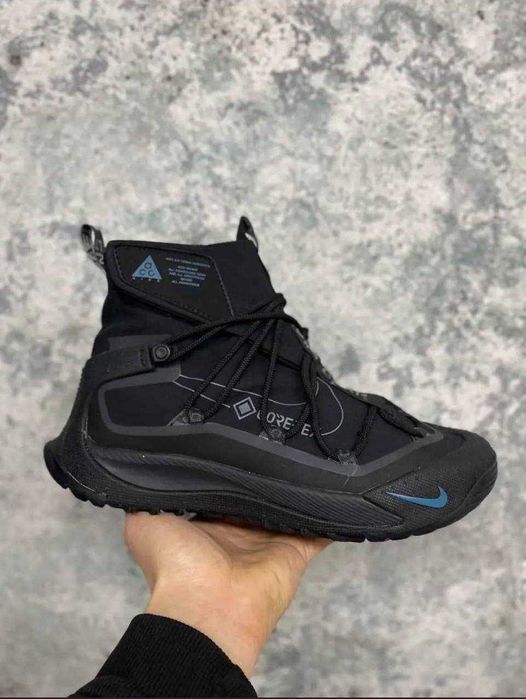 (БЕЗ ПЕРЕДОПЛАТИ)nike acg terra antarktik gore-tex black blue найк асг