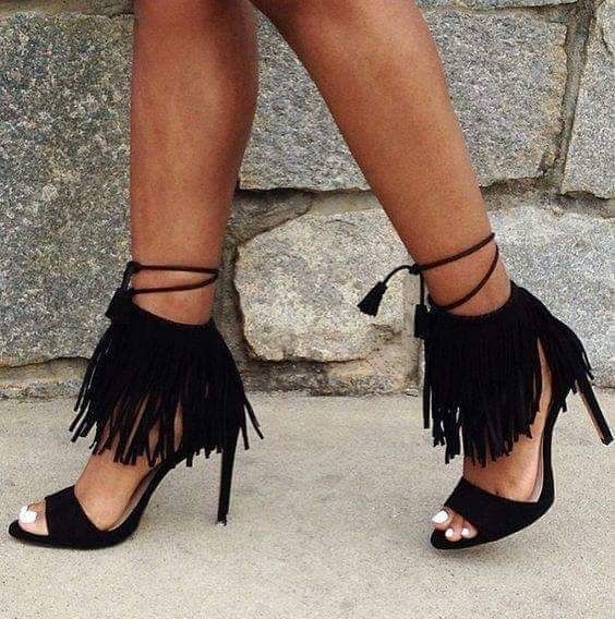 Buty sandały frędzle boho camel i czarne r 40 i 39, 38
