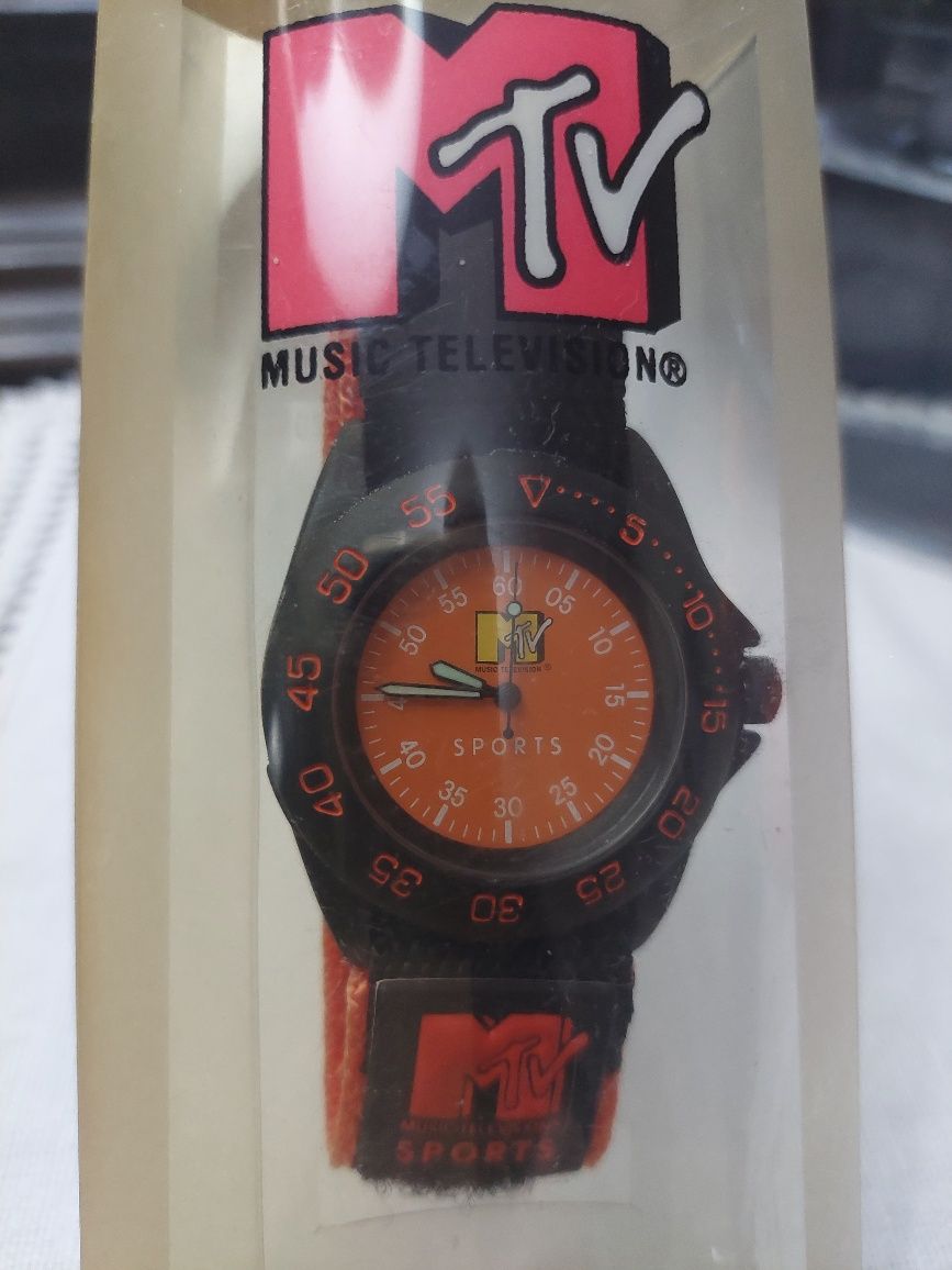 Relógio de pulso MTV SPORTS WATCH BY ZEON - retro 1996 de pulso da MTV