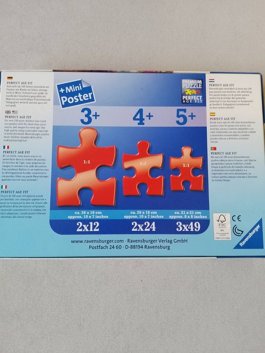 Пазли крупні puzzle trefl Frozen Disney Холодне серце 4+
