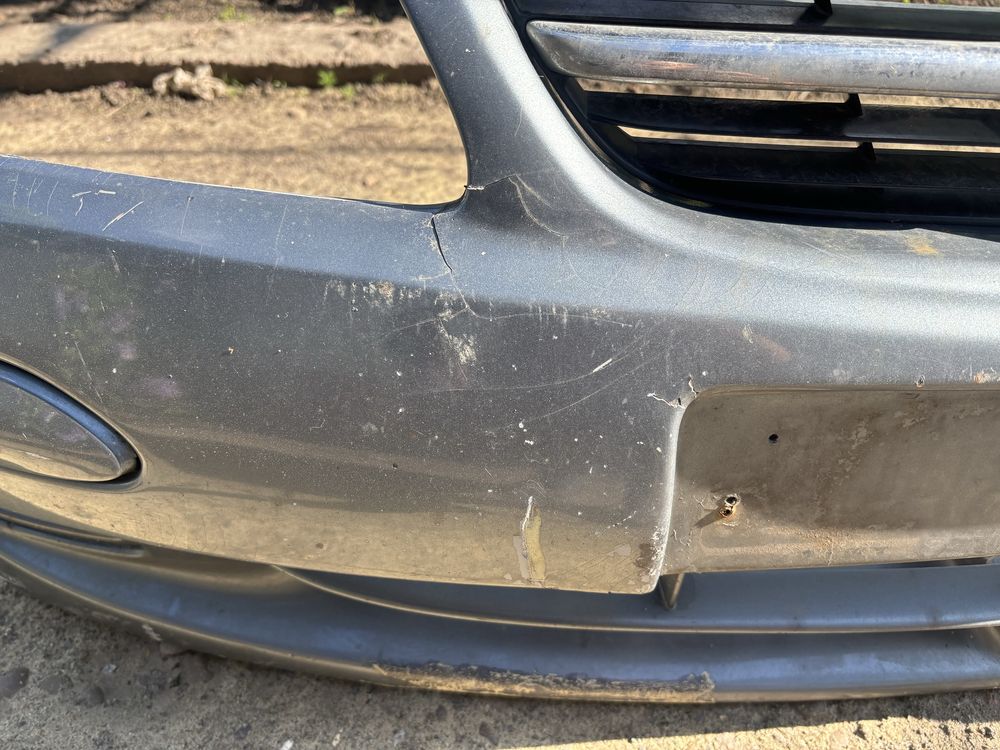 Бампер NISSAN ALMERA N16 до-рестайлінг. Бампер, заглушки, ришітка