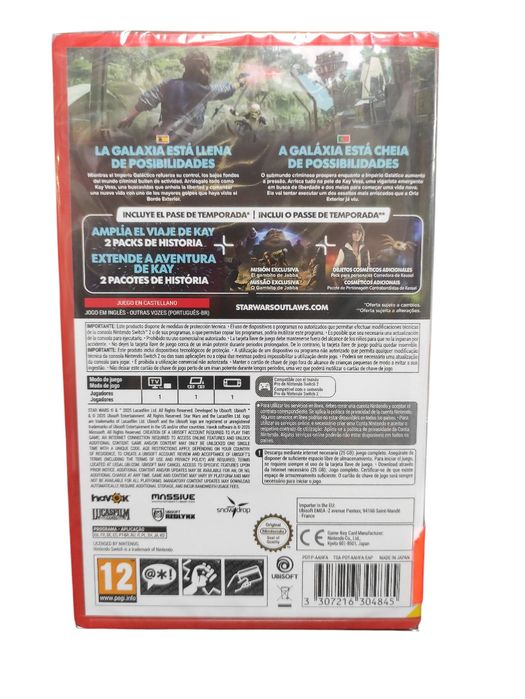 Na Lewara Gra Nintendo Switch 2 Star Wars Outlaws Gold Edition