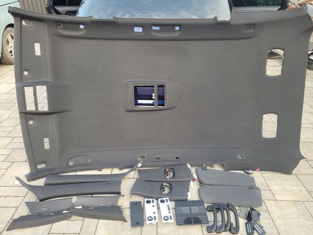 Стеля чорна потолок bmw   е60 та е70 чорна