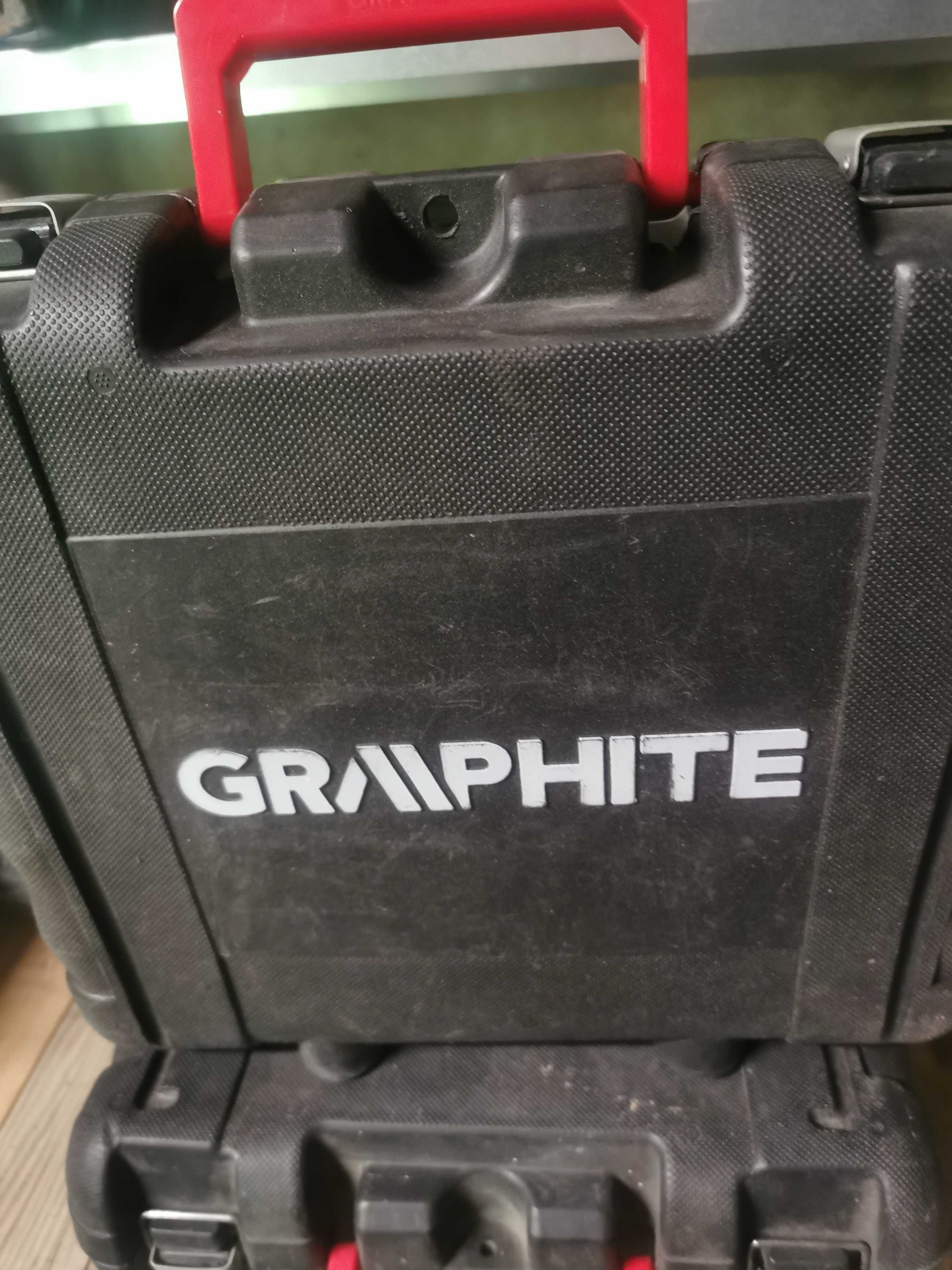 Wkrętarka   18 V  używka GRAPHITE  + Bateria + Ładowarka +Waliska.