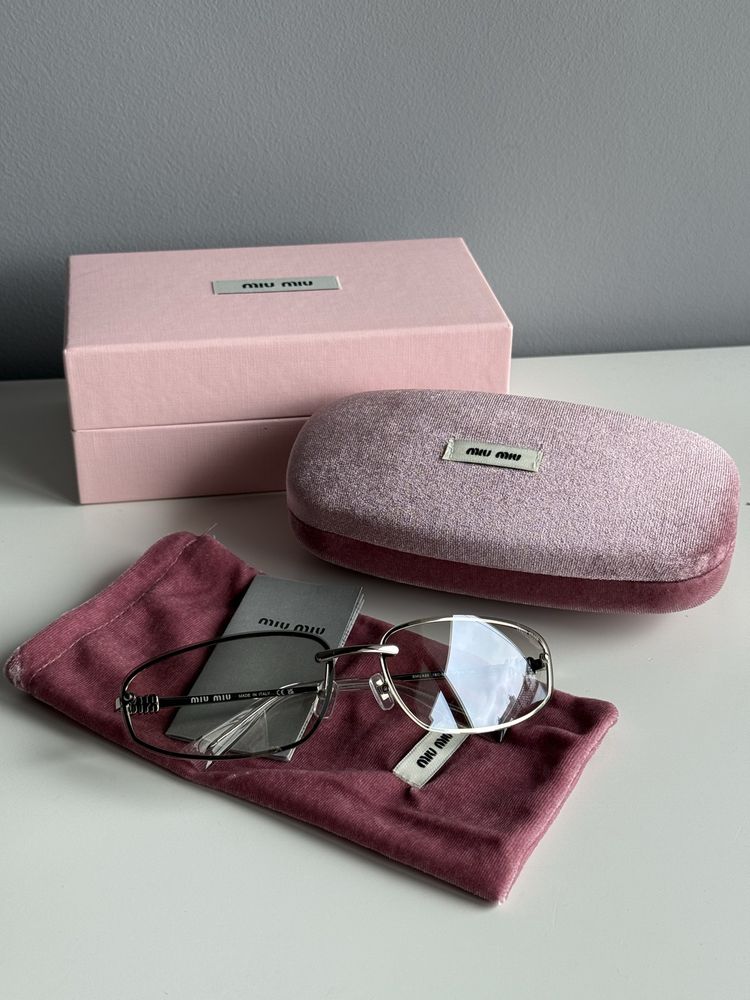 Okulary miu miu + pudełko