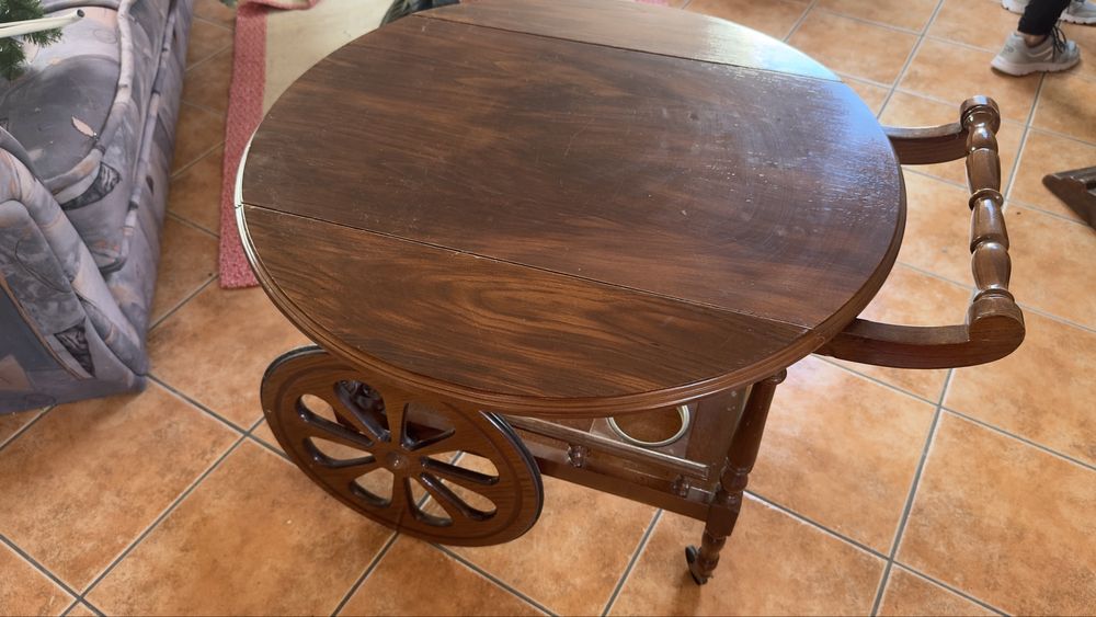 Mesa carrinho Clássica “BOM ESTADO”