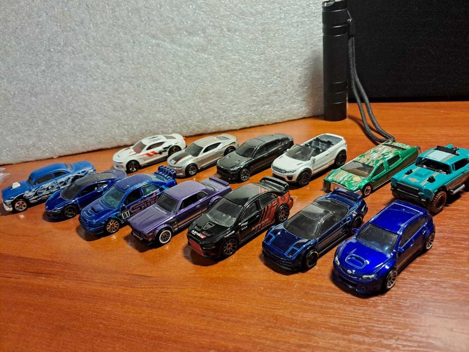 Hotwheels mitsubishi lancer subaru nissan acura camaro