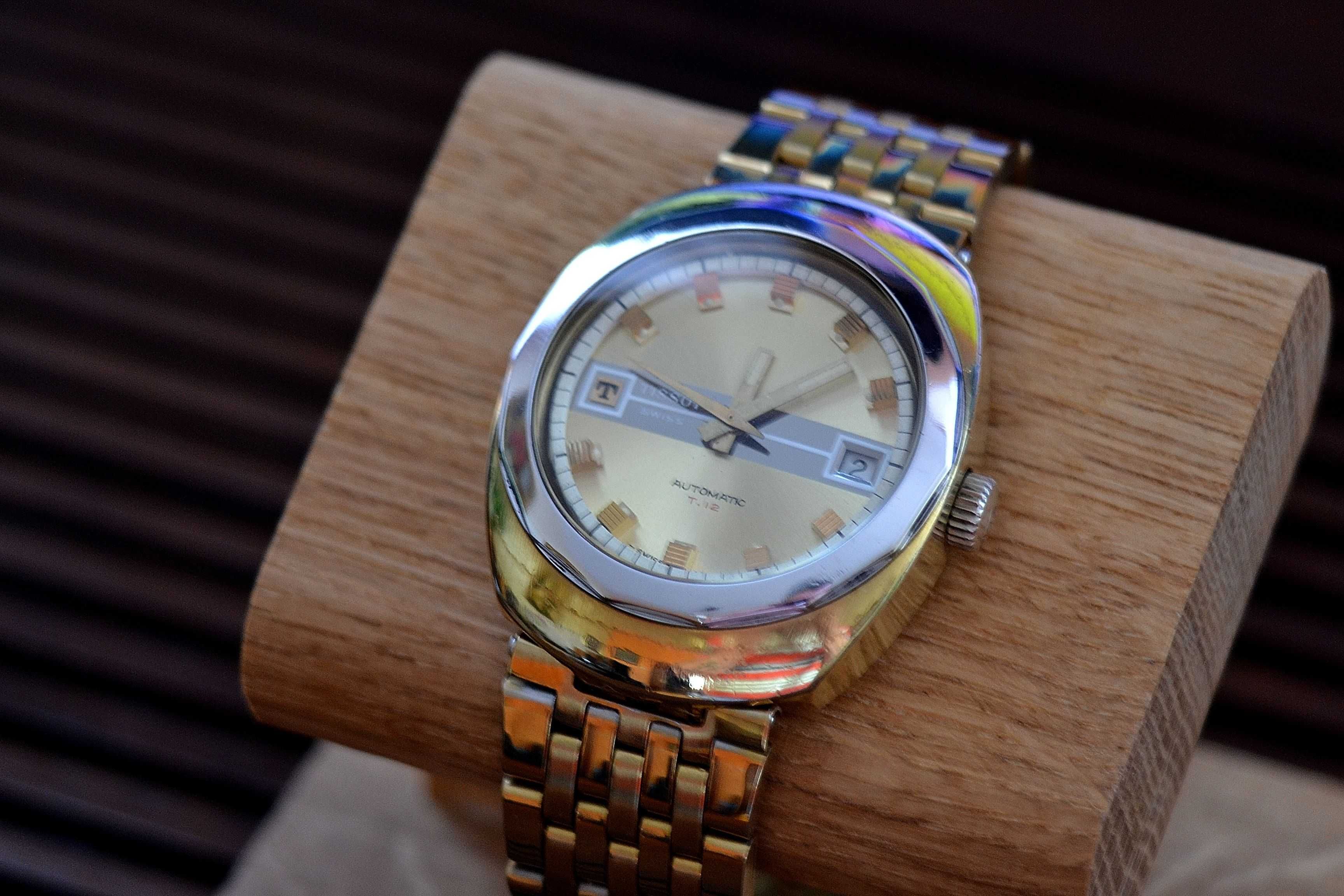Sliczny zegarek meski, vintage - TISSOT T-12