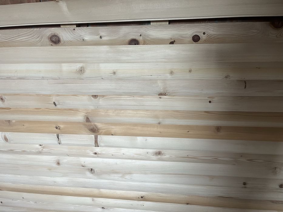 Вагонка, імітація бруса, Блок хаус Розмір 35мм 80мм