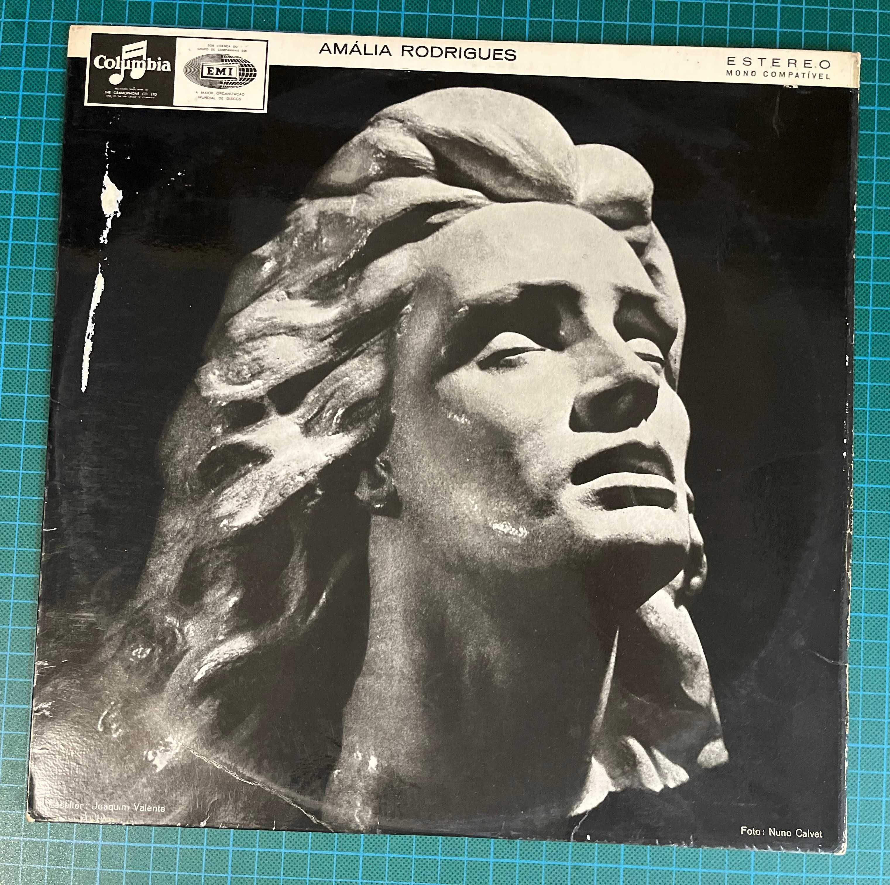 Lote de 4 Vinis LP – Amália Rodrigues, Mafalda Veiga & Simone