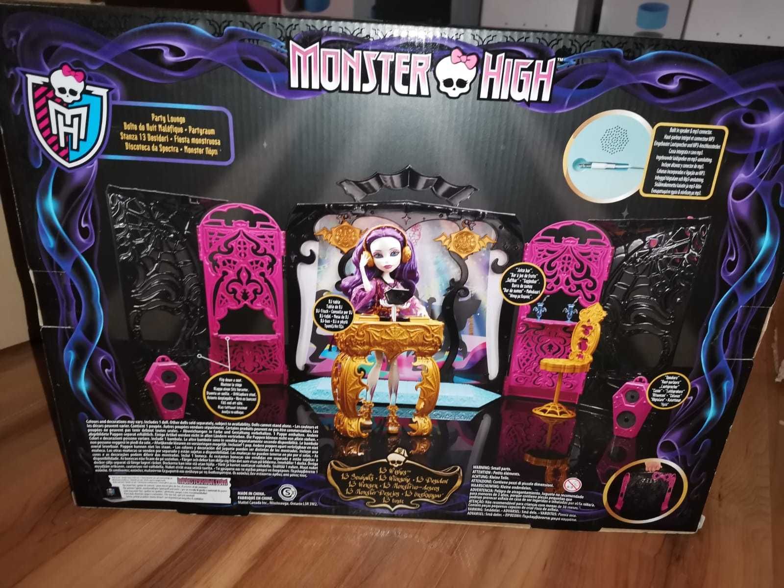 Monster High Sala Dyskotekowa + lalka Spectra Vondergeist  Y7720 klub