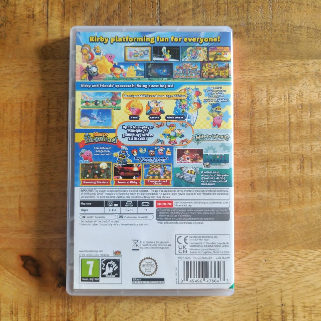 Kirby Return to Dream Land Nintendo Switch