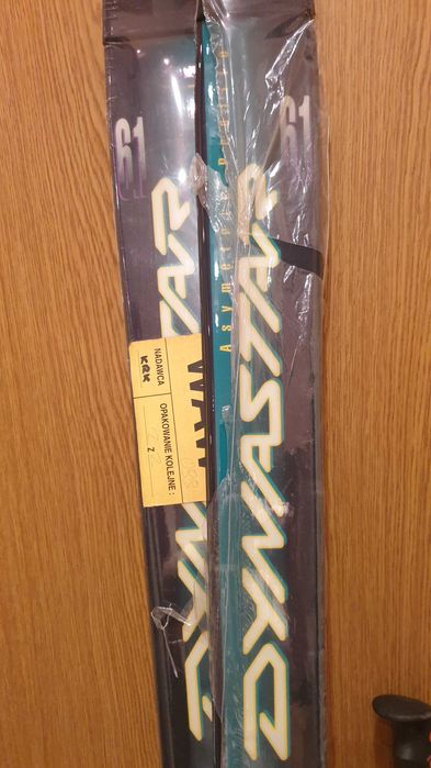 Narty Dynastar Aircell 6.1, nowe, wiązania, kijki