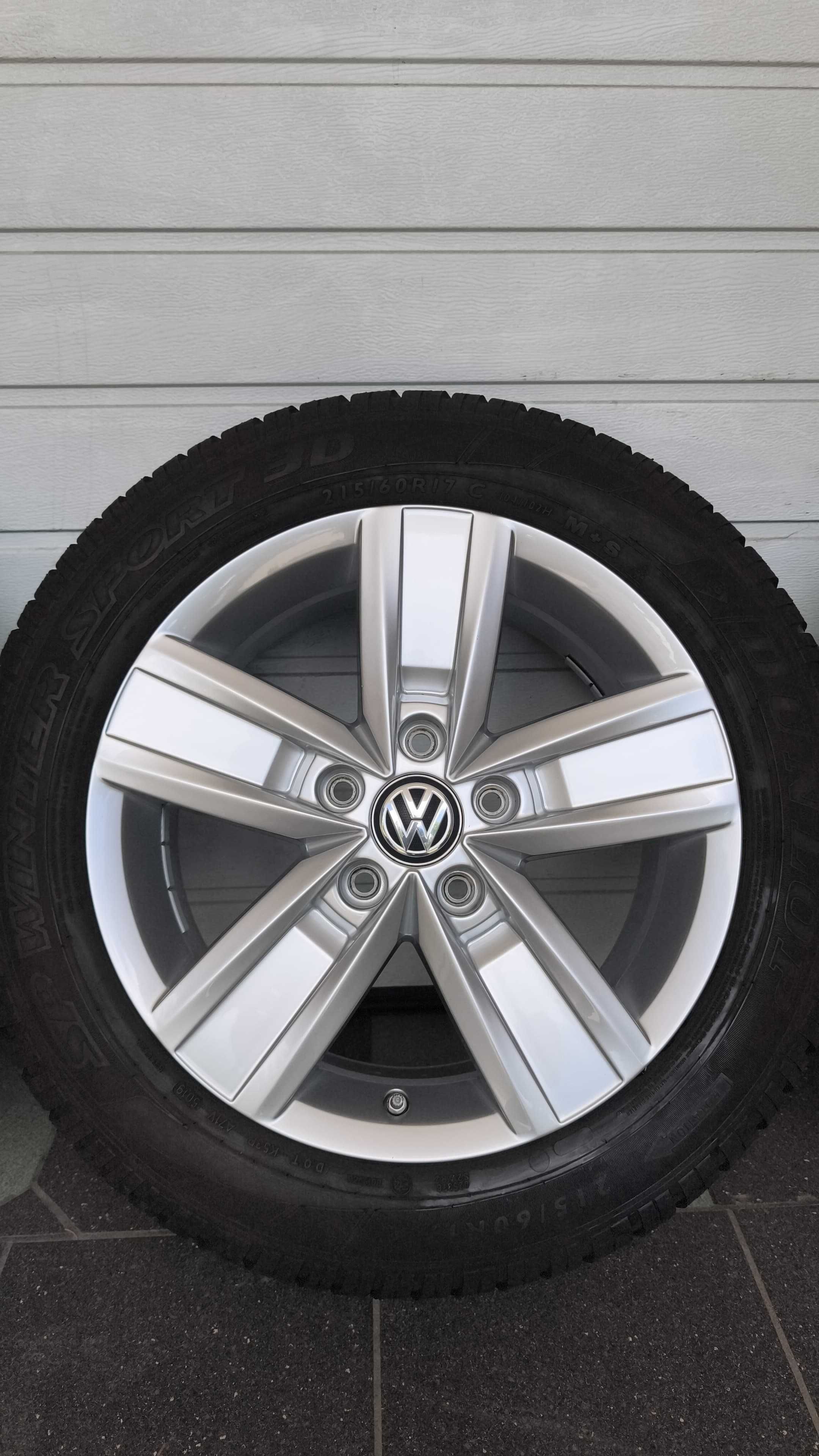 Koła Vw Transporter T6.1 T6 T5 17" opony zima 215/60/17C 5x120(OL1919)