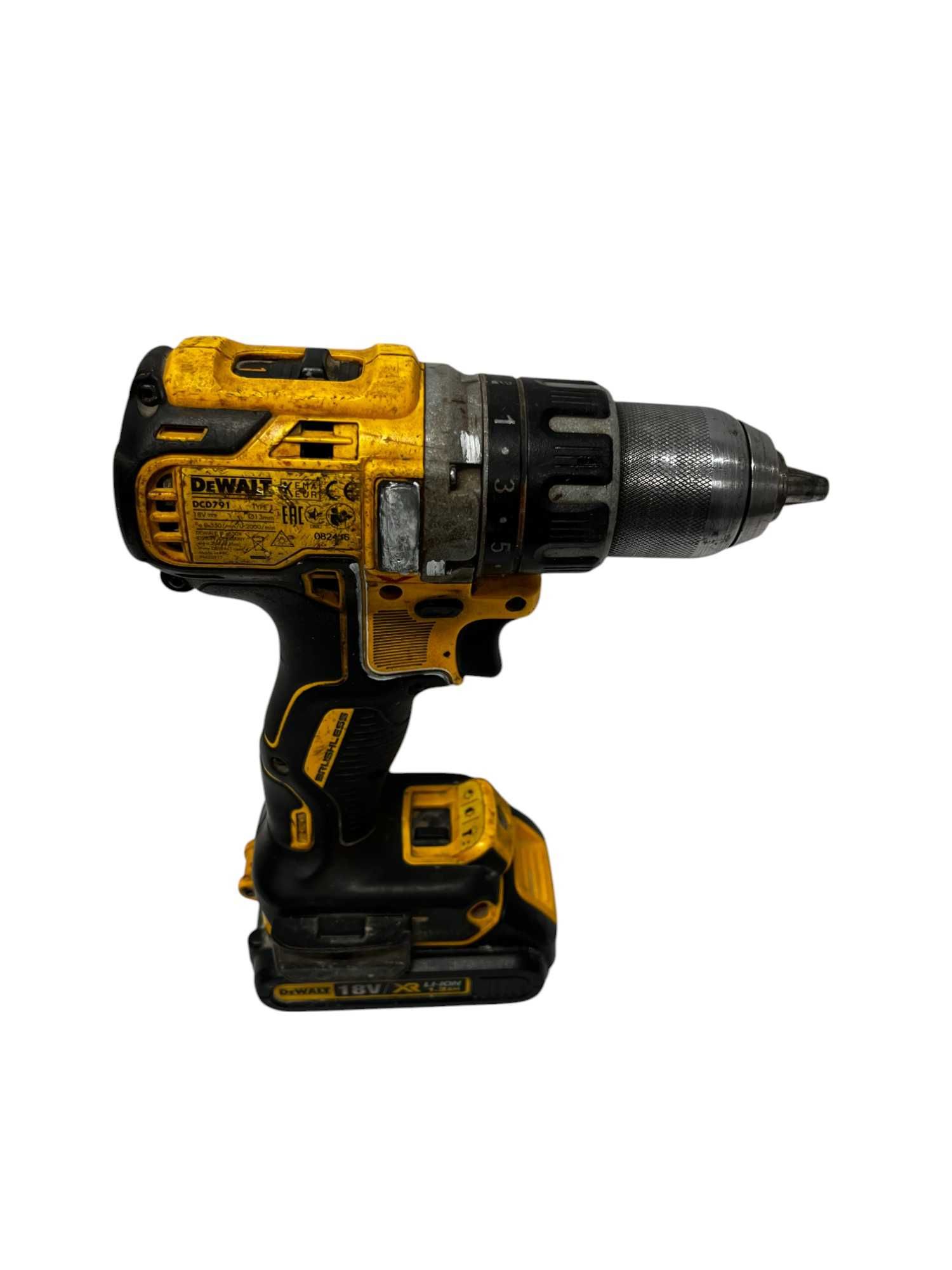 Wkrętarka DeWalt zasilanie akumulatorowe 18 V DCD791