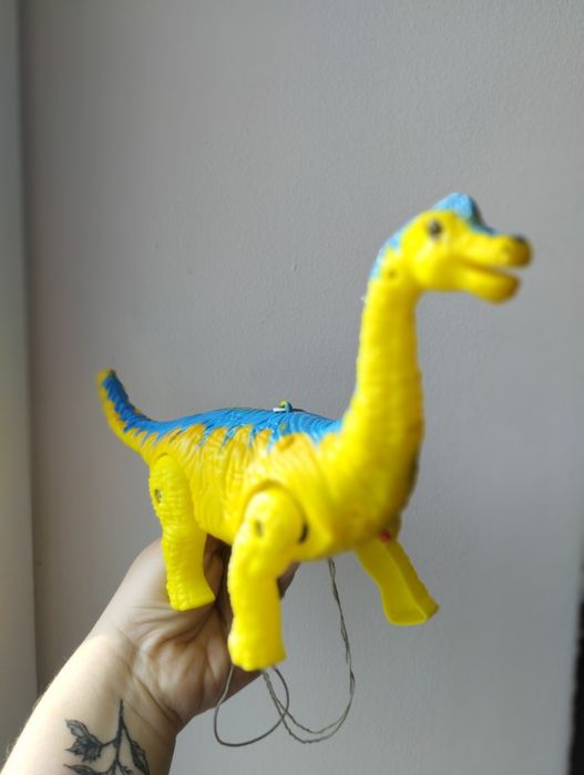 Динозавр іграшка, світло, звук, ходить