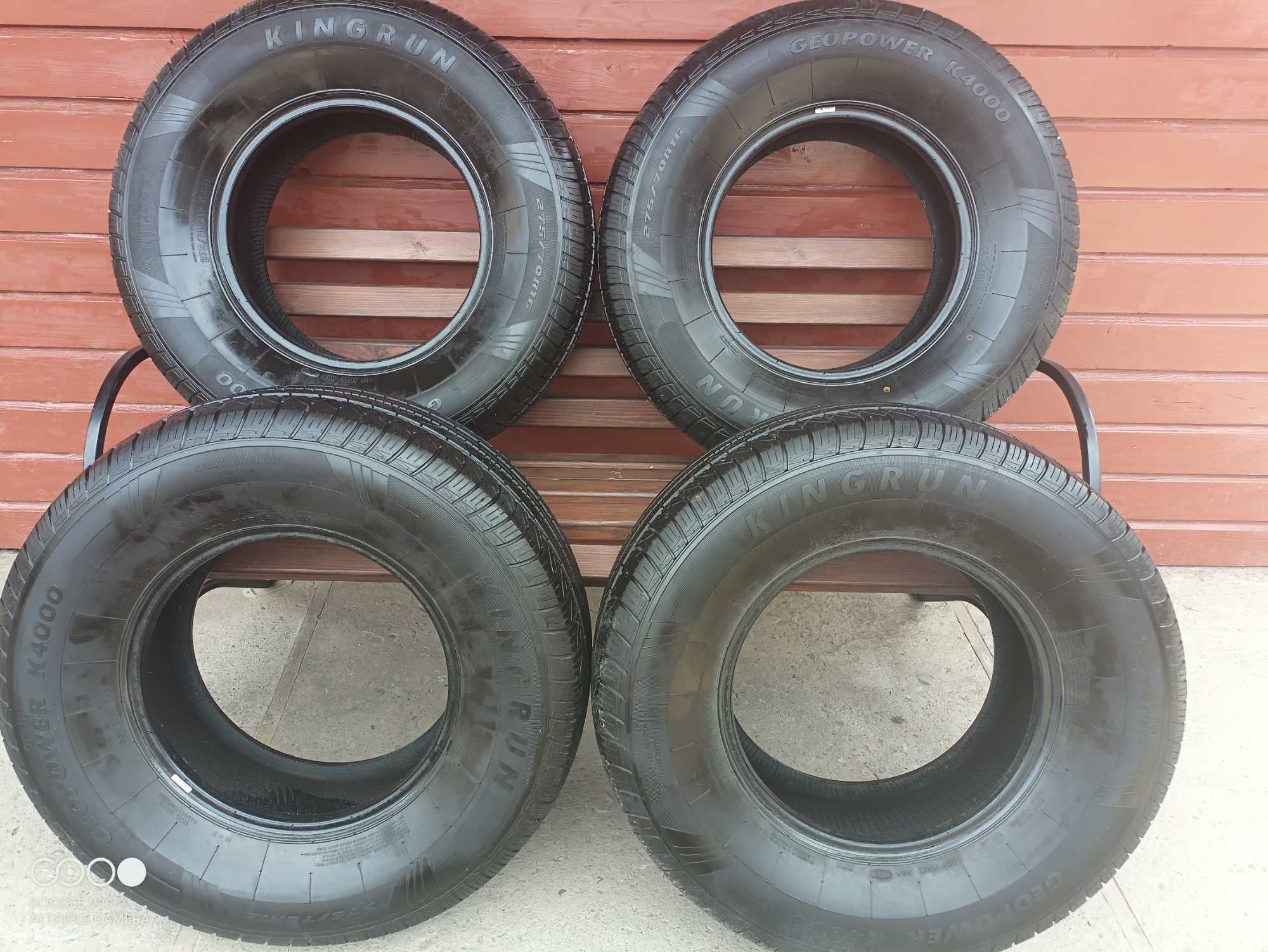 4-ри покришки за 6000 грн Kingrun Geopower k 4000 275/70 r16