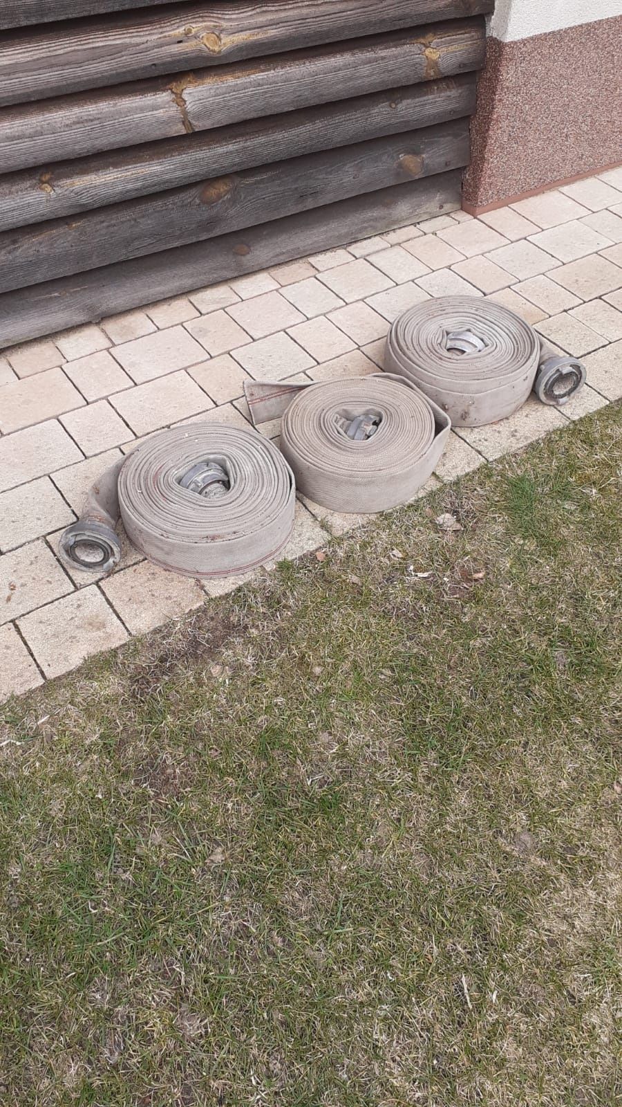 Pompa szamba +3 węże strazackie