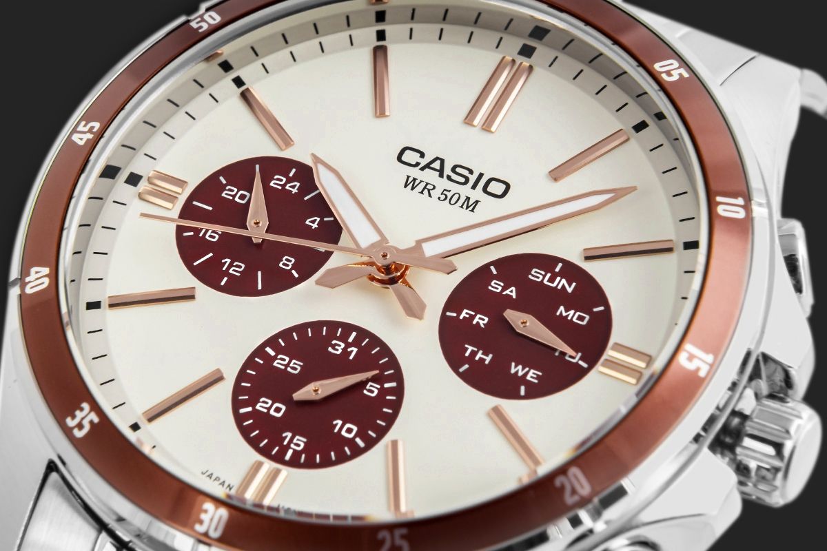 zegarek męski casio mtp-1374d-5a2vdf + box