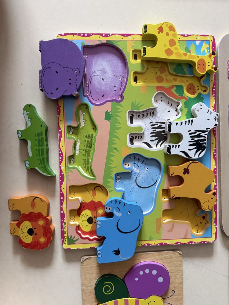 Drewniane puzzle