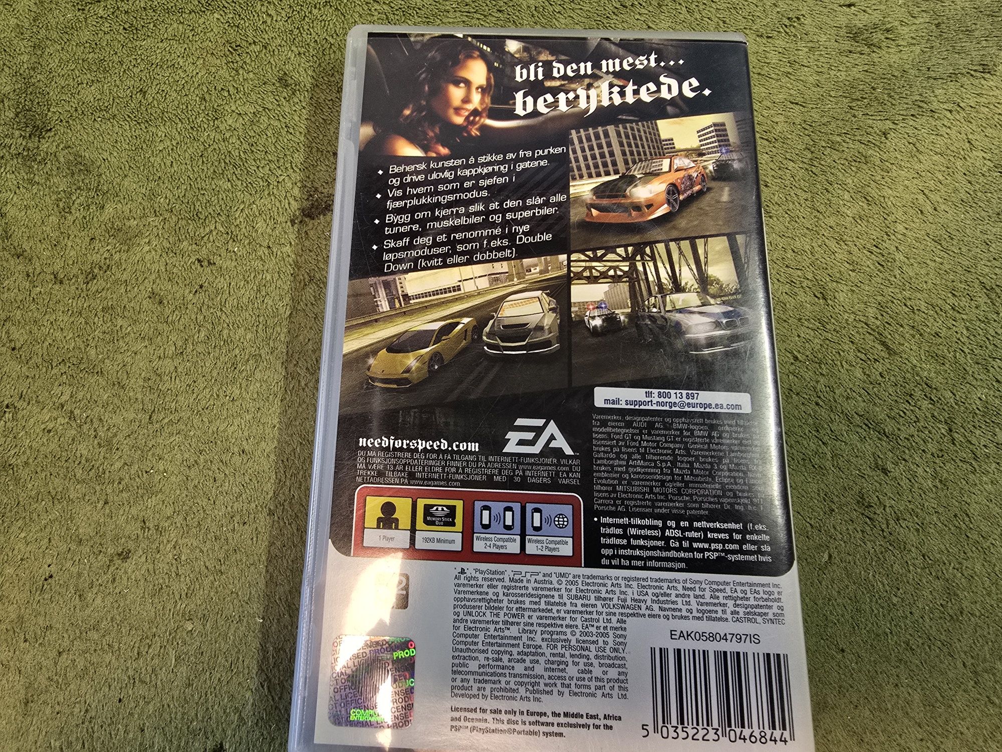 PSP Need For Speed Most Wanted 5-1-0.
