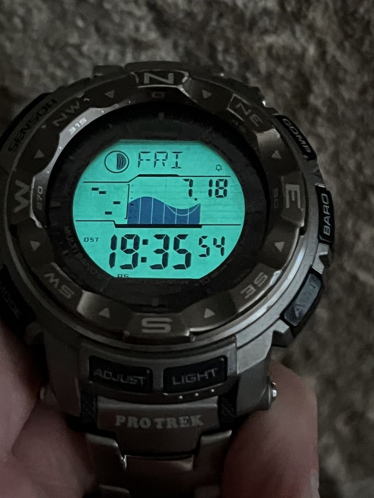 Туристические часы Casio Pro Trek protrek PRW-2500T prw 2500 t