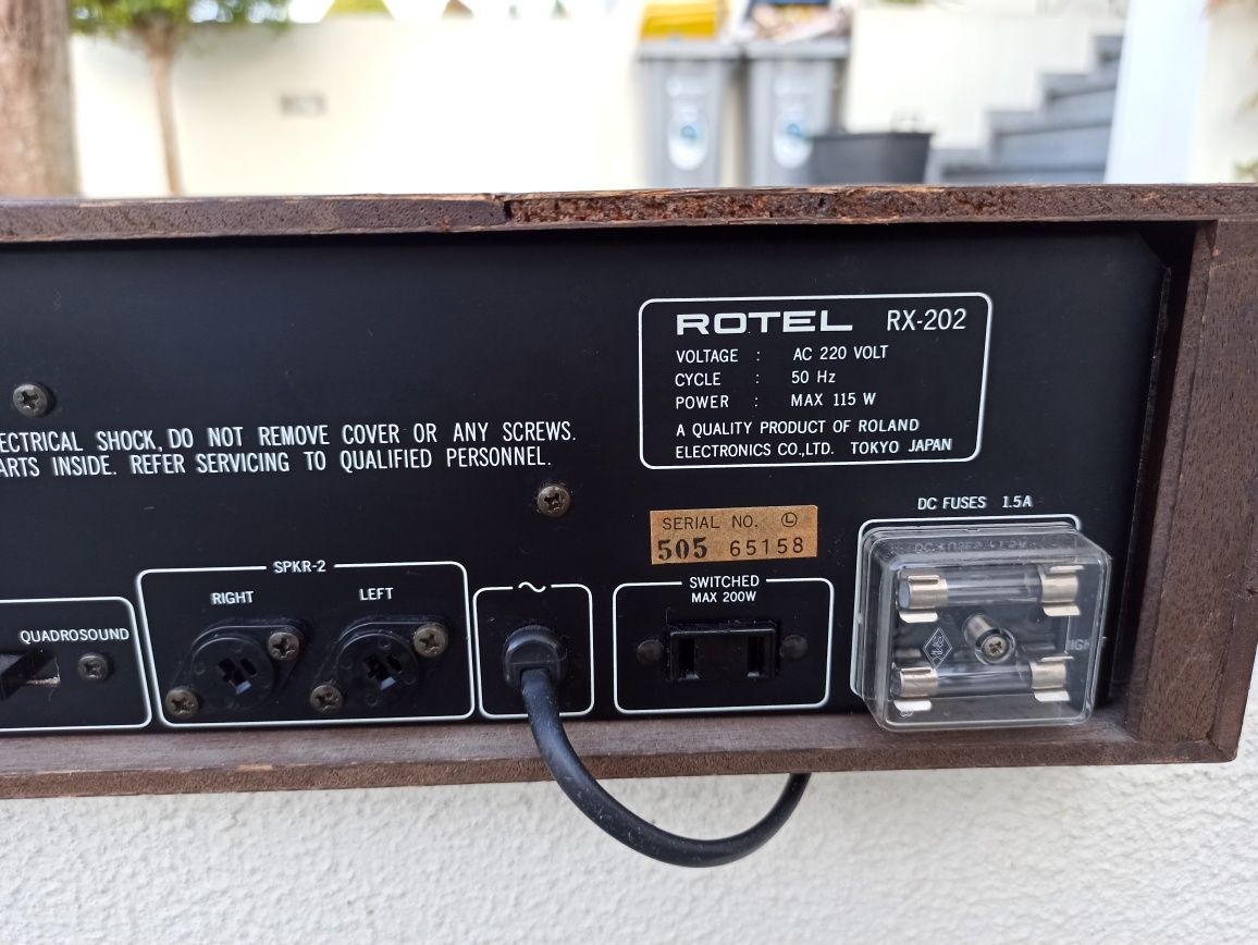 Rotel RX 202 Receiver Vintage