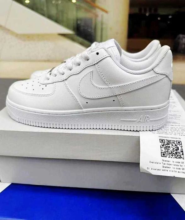 Buty Trampki NikeAir_Force_1_Low _07_White_R.38